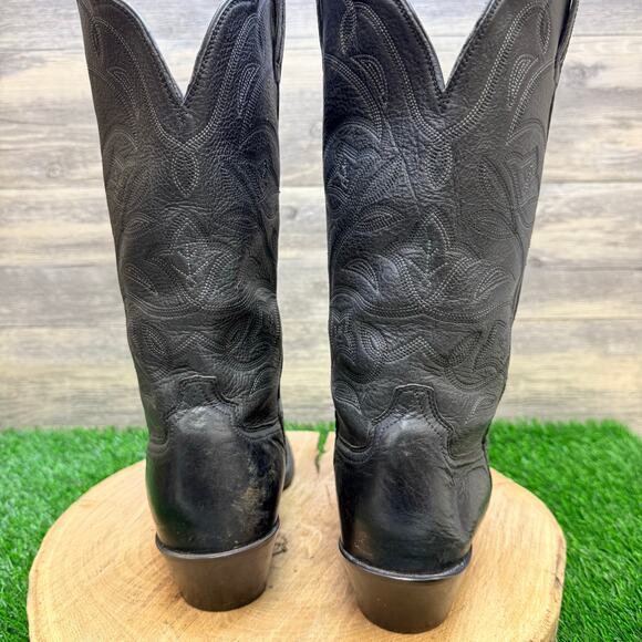 Ariat Women - Size 8.5B - Black Heritage Cowboy Boots 15770 - Picture 6 of 11